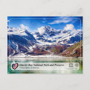 UNESCO WHS- Glacier Bay National Park and Preserve Postcard