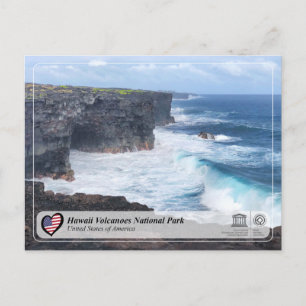 UNESCO WHS - Hawaii Volcanoes National Carte Posta