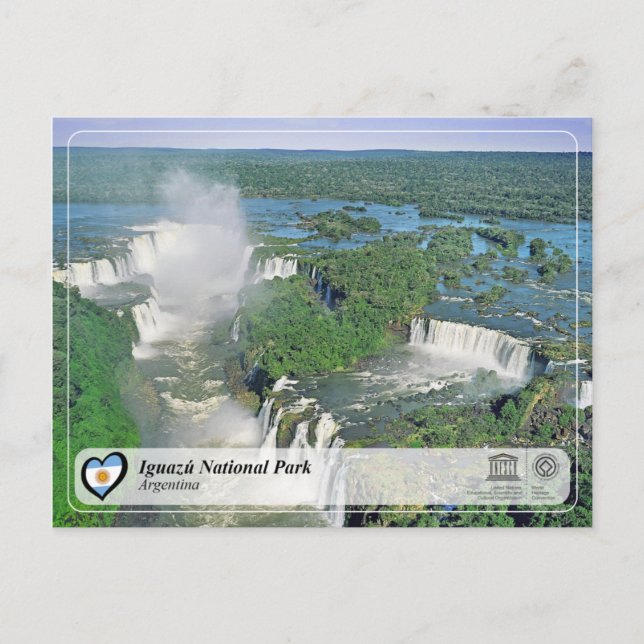 UNESCO WHS - Iguazu National Park Postcard (Front)