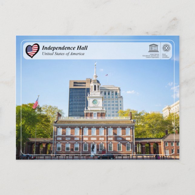 UNESCO WHS - Independence Hall Postcard (Front)