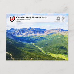 UNESCO WHS - Jasper National Park Postcard