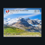 UNESCO WHS - Jasper National Park Postcard<br><div class="desc">UNESCO WHS Serie - Canadian Rocky Mountain Parks - Jasper National Park The contiguous national parks of Banff, Jasper, Kootenay and Yoho, as well as the Mount Robson, Mount Assiniboine and Hamber provincial parks, studded with mountain peaks, glaciers, lakes, waterfalls, canyons and limestone caves, form a striking mountain landscape. Jasper...</div>