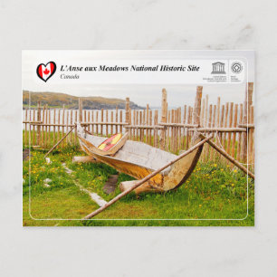UNESCO WHS - L’Anse aux Meadows Postcard