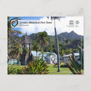 UNESCO WHS - Levuka Historical Port Town Postcard