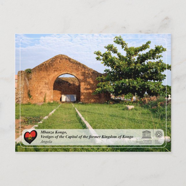 UNESCO WHS - Mbanza Kongo Postcard (Front)