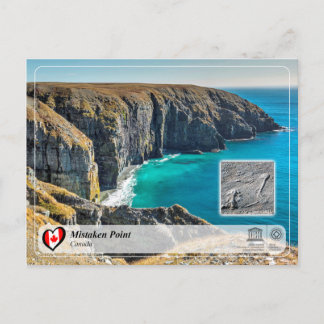 UNESCO WHS - Mistaken Point Postcard
