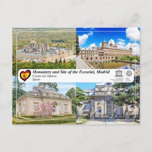UNESCO WHS - Monastery and Site of the Escurial Postcard