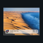 UNESCO WHS - Namib Sand Sea Postcard<br><div class="desc">UNESCO WHS Serie - World Heritage Sites in Namibia - Namib Sand Sea - Namib Sand Sea is the only coastal desert in the world that includes extensive dune fields influenced by fog. Covering an area of over 3 million hectares, the site is composed of two dune systems, an ancient...</div>