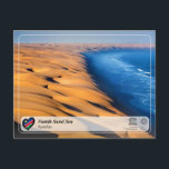 UNESCO WHS - Namib Sand Sea Postcard<br><div class="desc">UNESCO WHS Serie - World Heritage Sites in Namibia - Namib Sand Sea - Namib Sand Sea is the only coastal desert in the world that includes extensive dune fields influenced by fog. Covering an area of over 3 million hectares, the site is composed of two dune systems, an ancient...</div>
