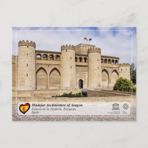UNESCO WHS - Palacio de la Aljafería  Postcard