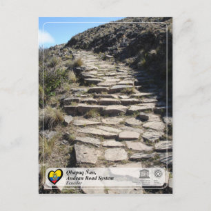 UNESCO WHS - Qhapaq Ñan, Andean Road System Postcard