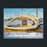 UNESCO WHS - Red Bay Basque Whaling Station Postcard<br><div class="desc">UNESCO WHS Serie - Red Bay Basque Whaling Station - Red Bay, established by Basque mariners in the 16th century at the north-eastern tip of Canada is an archaeological site that provides the earliest, most complete and best preserved testimony of the European whaling tradition. The station was founded in 1530s...</div>