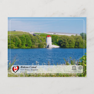 UNESCO WHS - Rideau Canal - Fort Henry, Kingston Postcard
