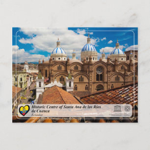 UNESCO WHS - Santa Ana de los Ríos de Cuenca Postcard