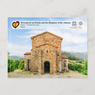 UNESCO WHS - Santa Cristina de Lena Postcard