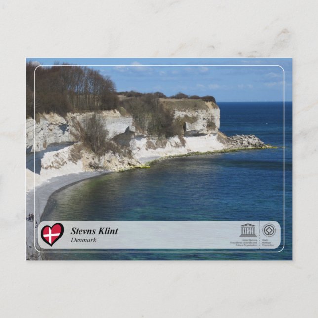 UNESCO WHS - Stevns Klint Postcard (Front)