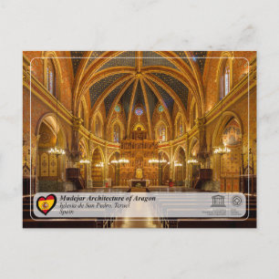 UNESCO WHS - Torre e iglesia de San Pedro Postcard