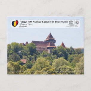 UNESCO WHS - Village de Viscri Carte postale