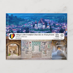 UNESCO WHS - Village of Biertan Postcard