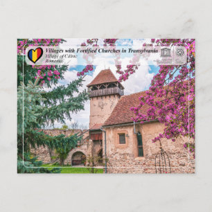 UNESCO WHS - Village of Câlnic Postcard