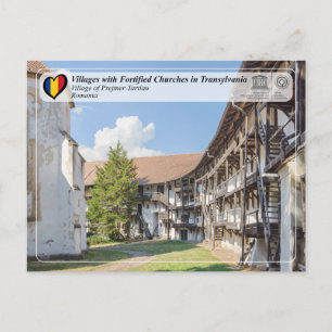 UNESCO WHS - Village of Prejmer-Tartlau Postcard