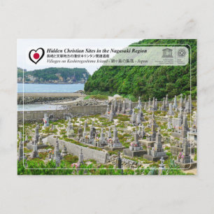 UNESCO WHS - Villages on Kashiragashima Island Postcard