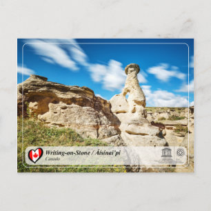 UNESCO WHS - Writing-on-Stone / Áísínai’pi Postcard