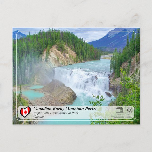 UNESCO WHS - Yoho National Park Postcard (Front)