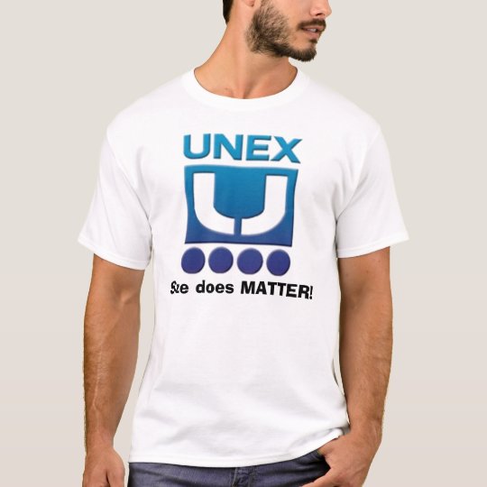 Unex Logo, Size does MATTER! T-Shirt