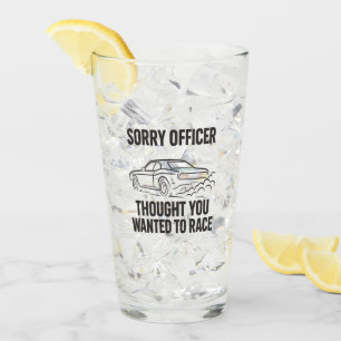 Unexpected Race Glass