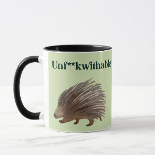 Unf**kwithable Porcupine Mug