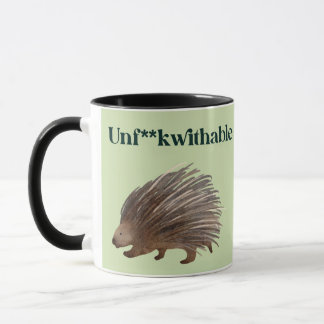 Unf**kwithable Porcupine Mug