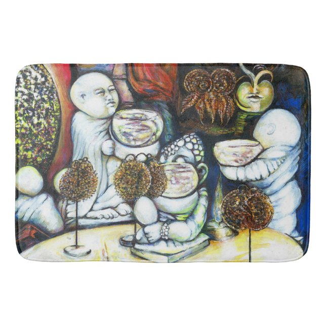 Unfazed by Challenge Bath Mat (Front)