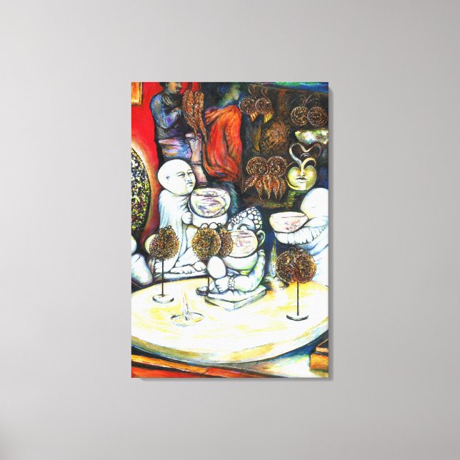 Unfazed by Challenge Canvas Print (Front)