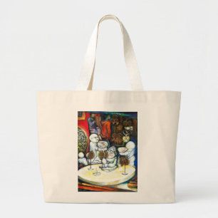 Unfazed by Challenge Large Tote Bag