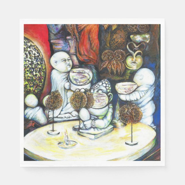 Unfazed by Challenge Napkin (Front)