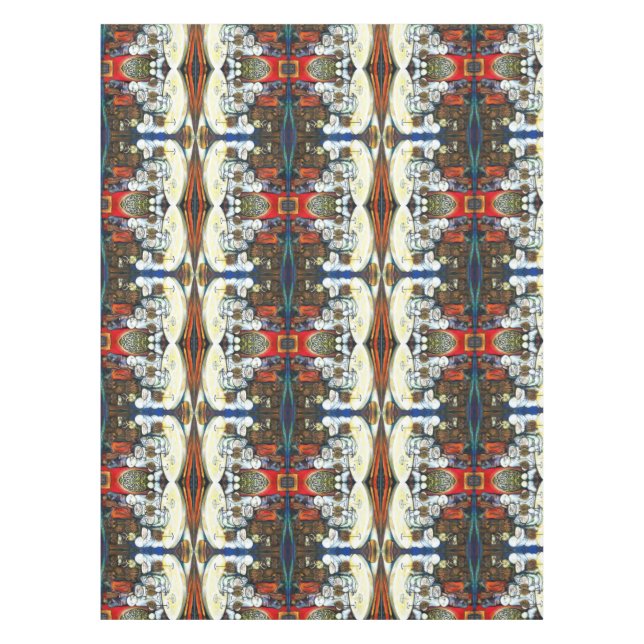 Unfazed by Challenge Tablecloth (Front)