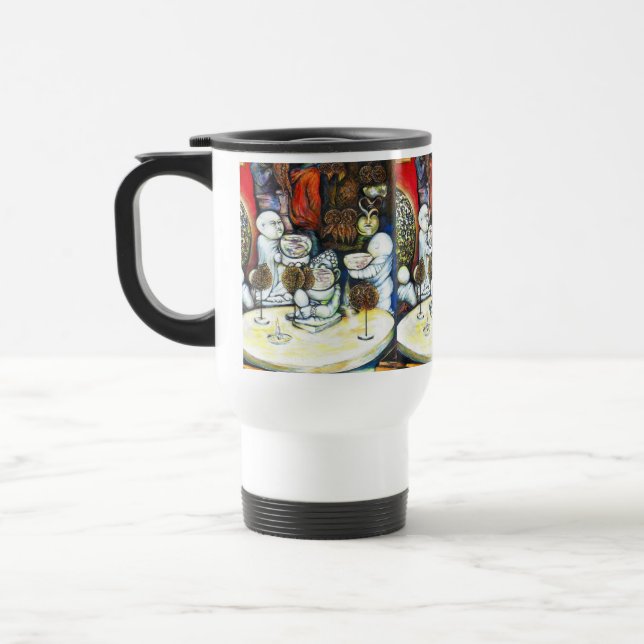 Unfazed by Challenge Travel Mug (Left)