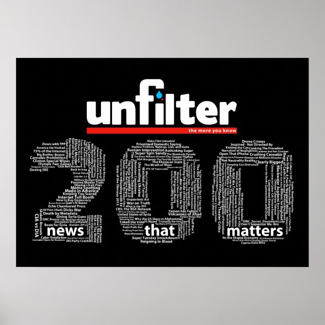 Unfilter 200 Poster (Front)