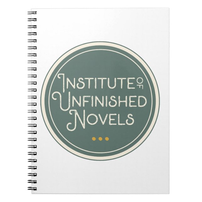 Unfinished Novel button | Book Lover Gift | Writer (Front)