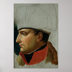 Unfinished Portrait of Napoleon I Poster