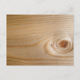Unfinished Wood Postcard
