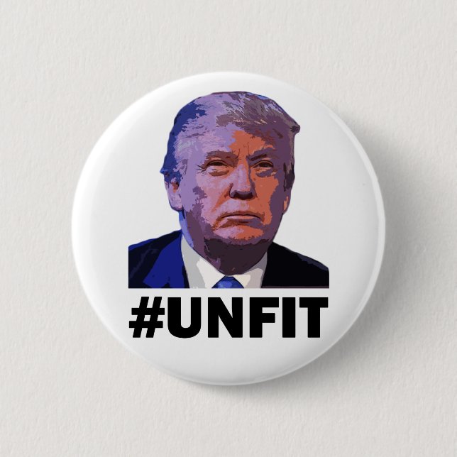 Unfit 2 Inch Round Button (Front)