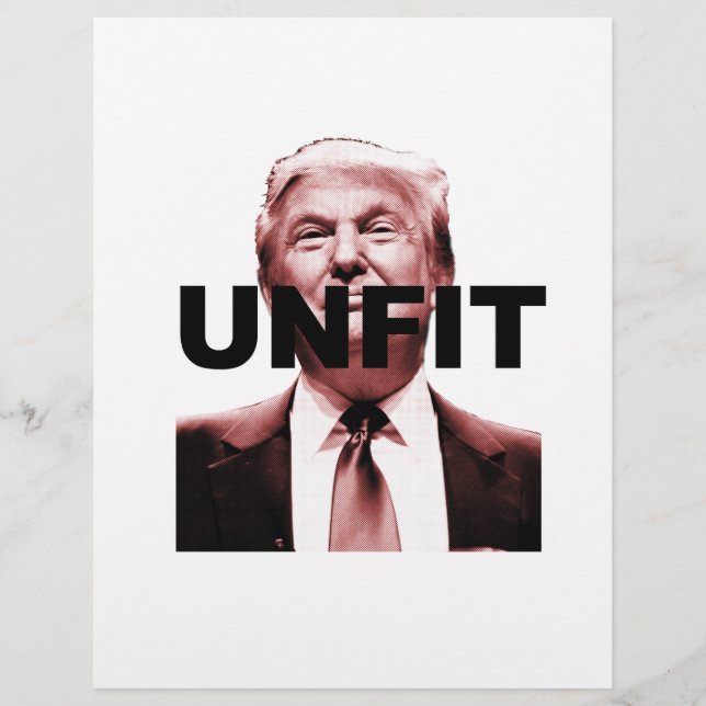 Unfit to be President (Front)