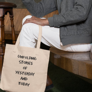Unfolding Stories History Teacher Gift Tote Bag