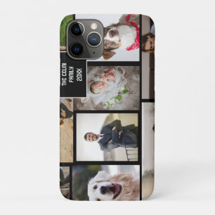 Unforgettable Memories: Custom 9-Photo Collage iPhone 11 Pro Case