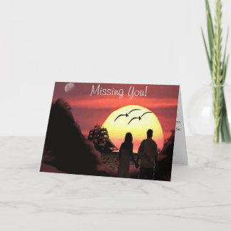 Unforgettable Missing You Greeting Card
