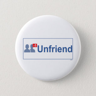UNFRIEND Facebook 2 Inch Round Button