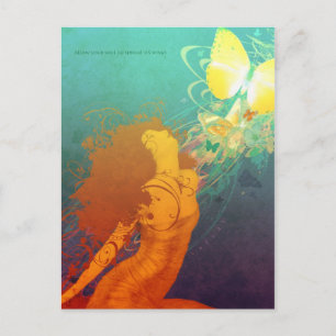 Unfurl (Postcard) Postcard