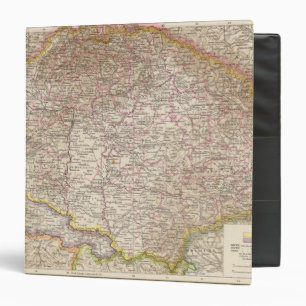 Ungarn, Hungary Atlas Map Binder